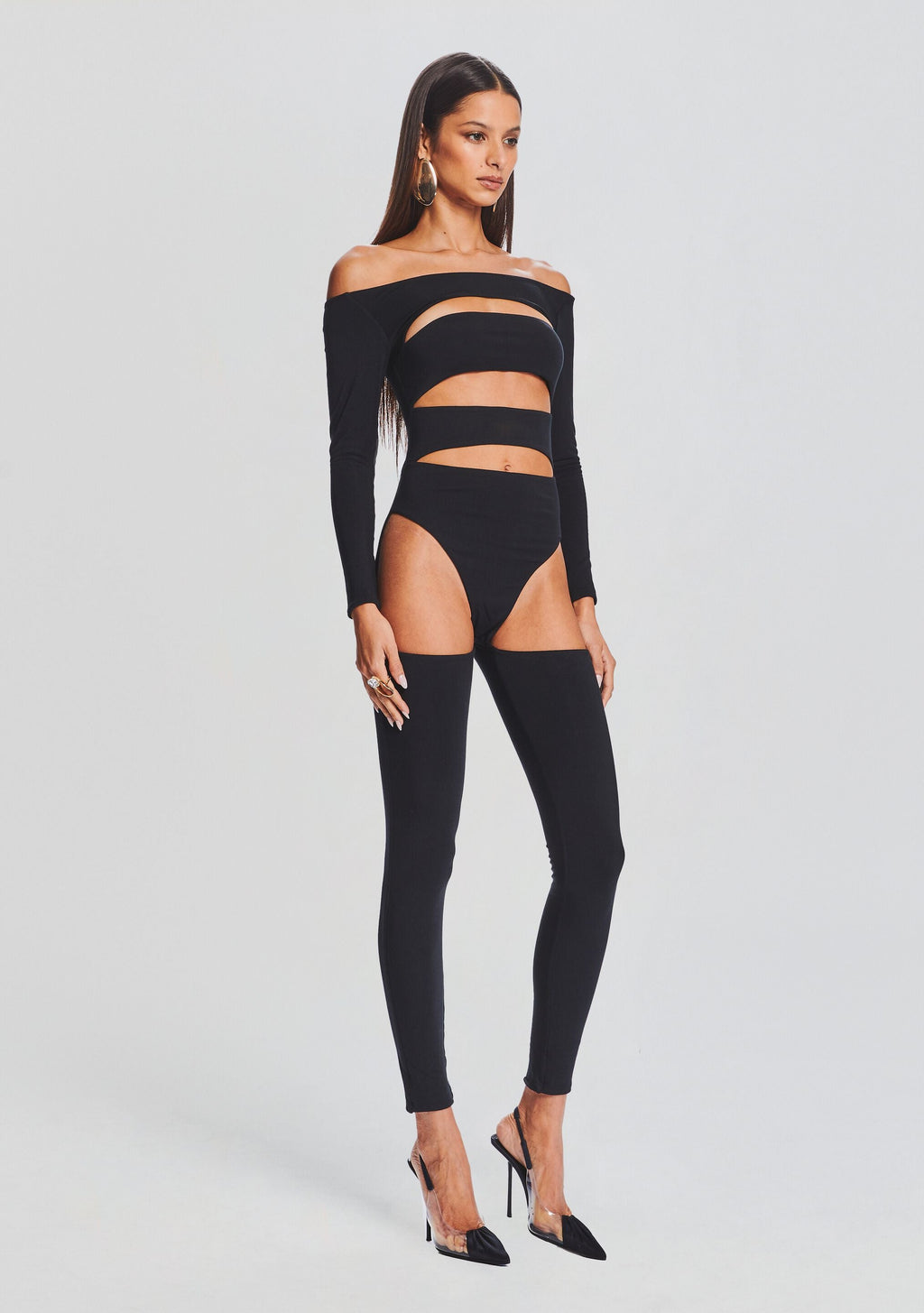 Andromeda Catsuit by SEROYA in Black, product image 3