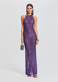 Clarisse Sequin Dress by retrofête in Amethyst, product image 1