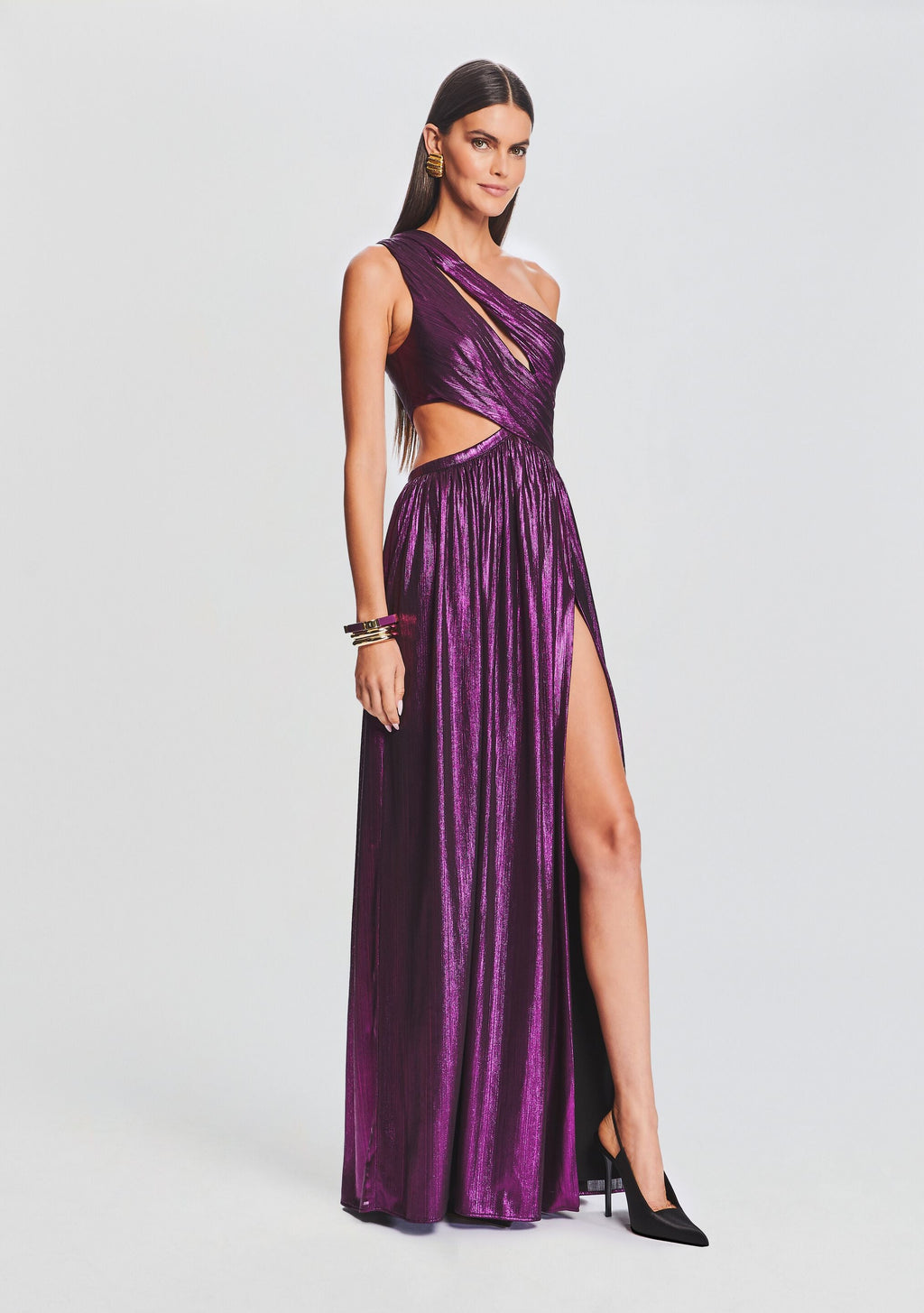 Jolene Dress by retrofête in Purple, product image 3