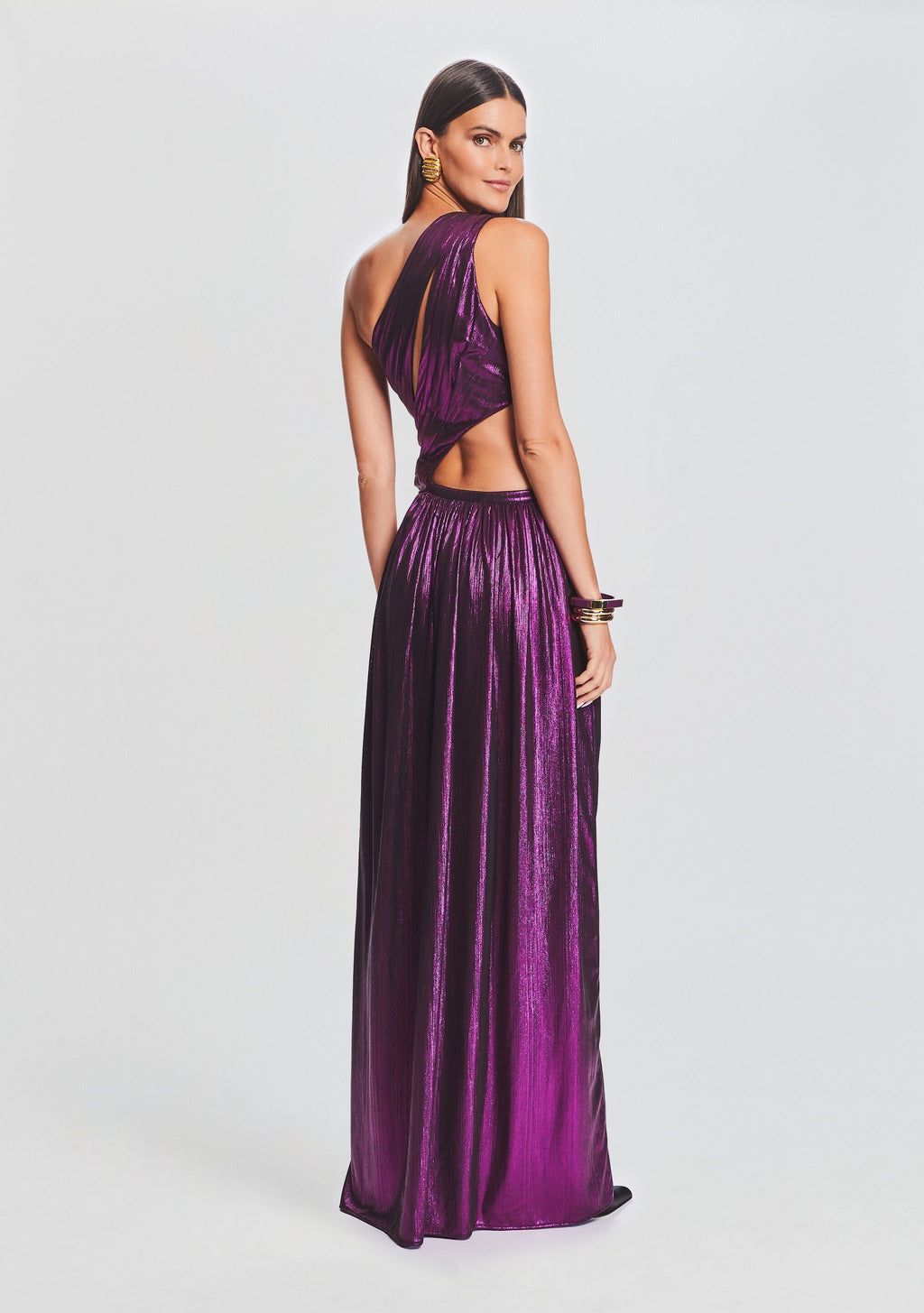 Jolene Dress by retrofête in Purple, product image 4