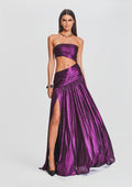Kenna Dress by retrofête in Purple, product image 1