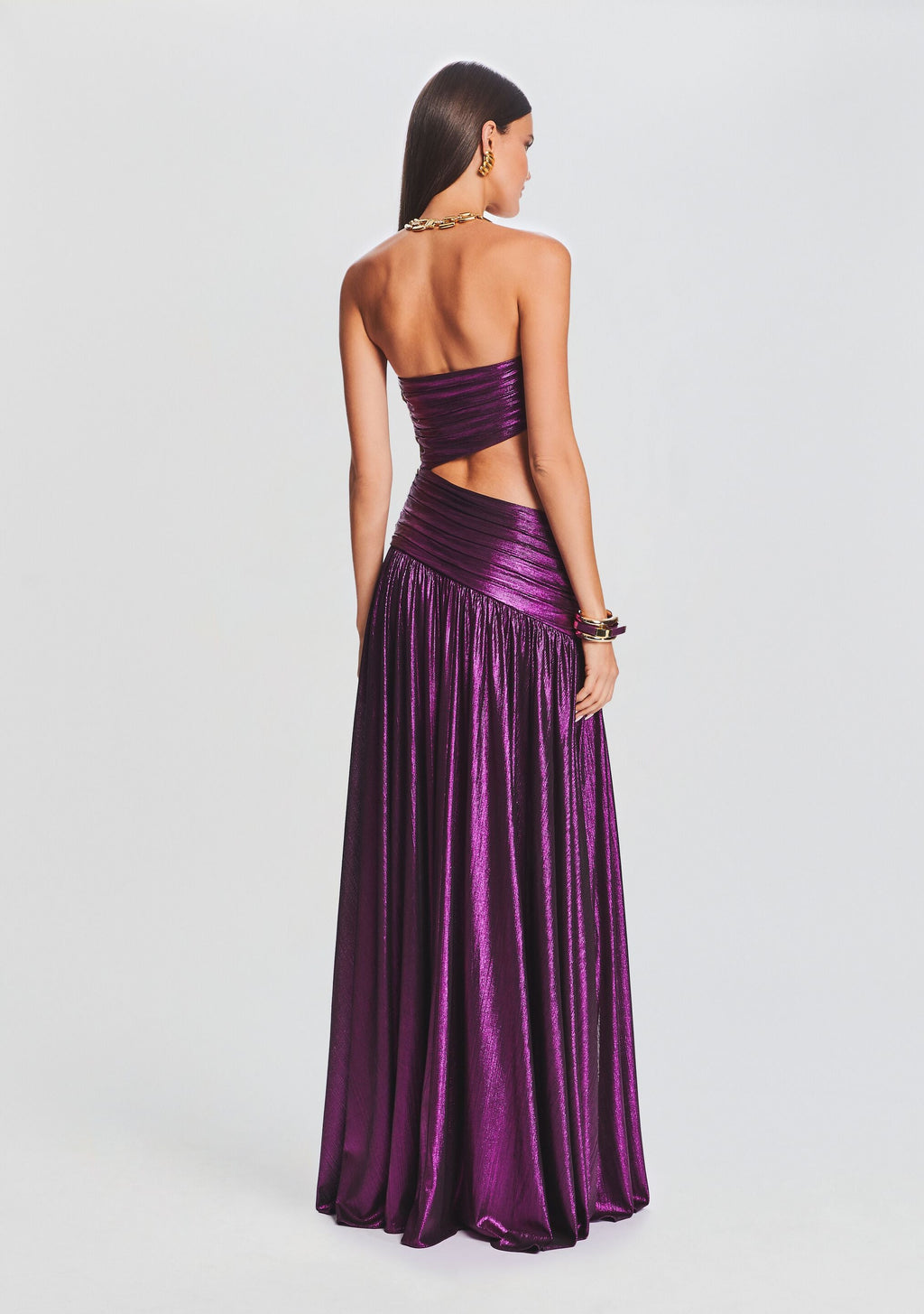 Kenna Dress by retrofête in Purple, product image 4
