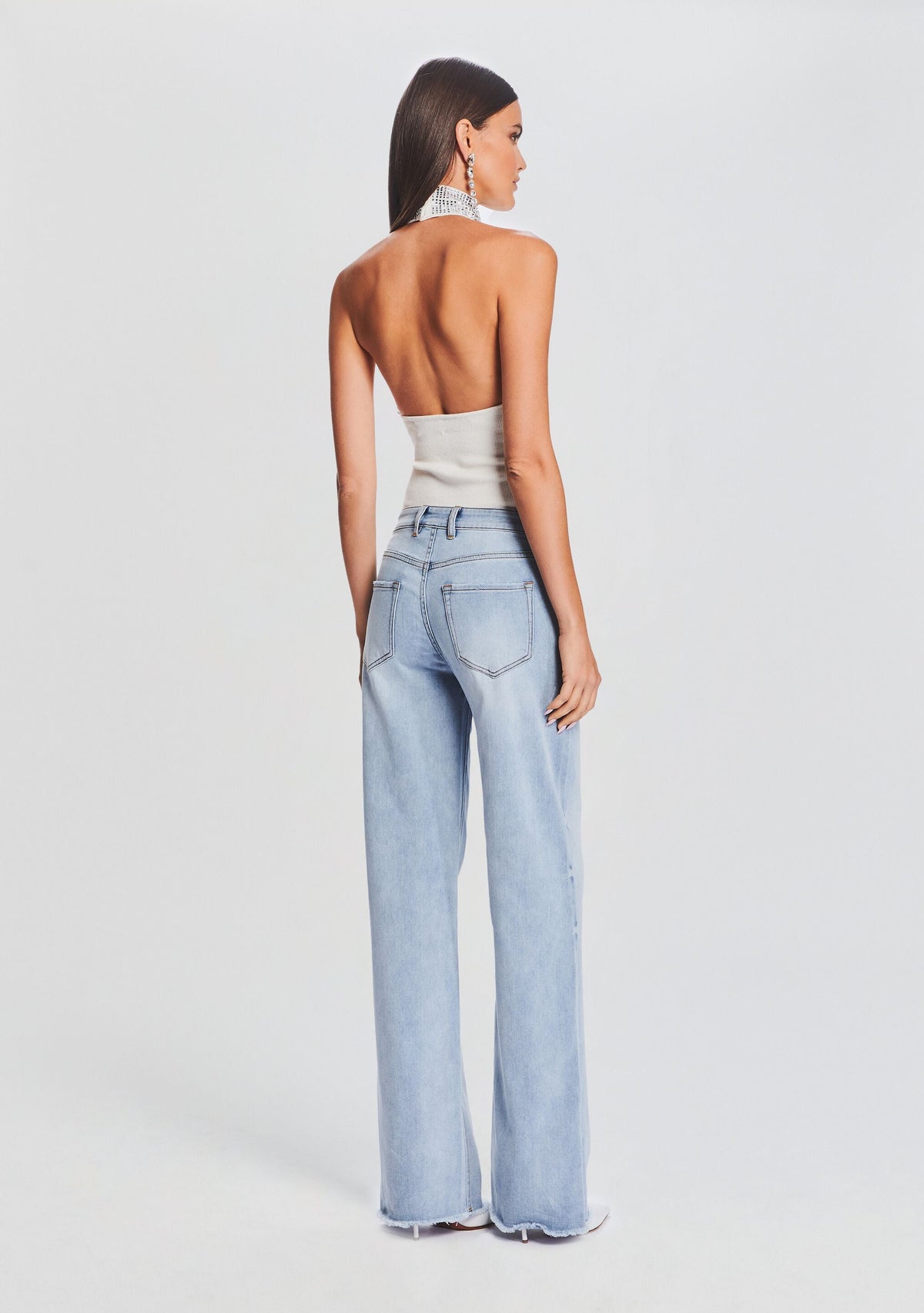 Maci Bodysuit by retrofête in White, product image 4