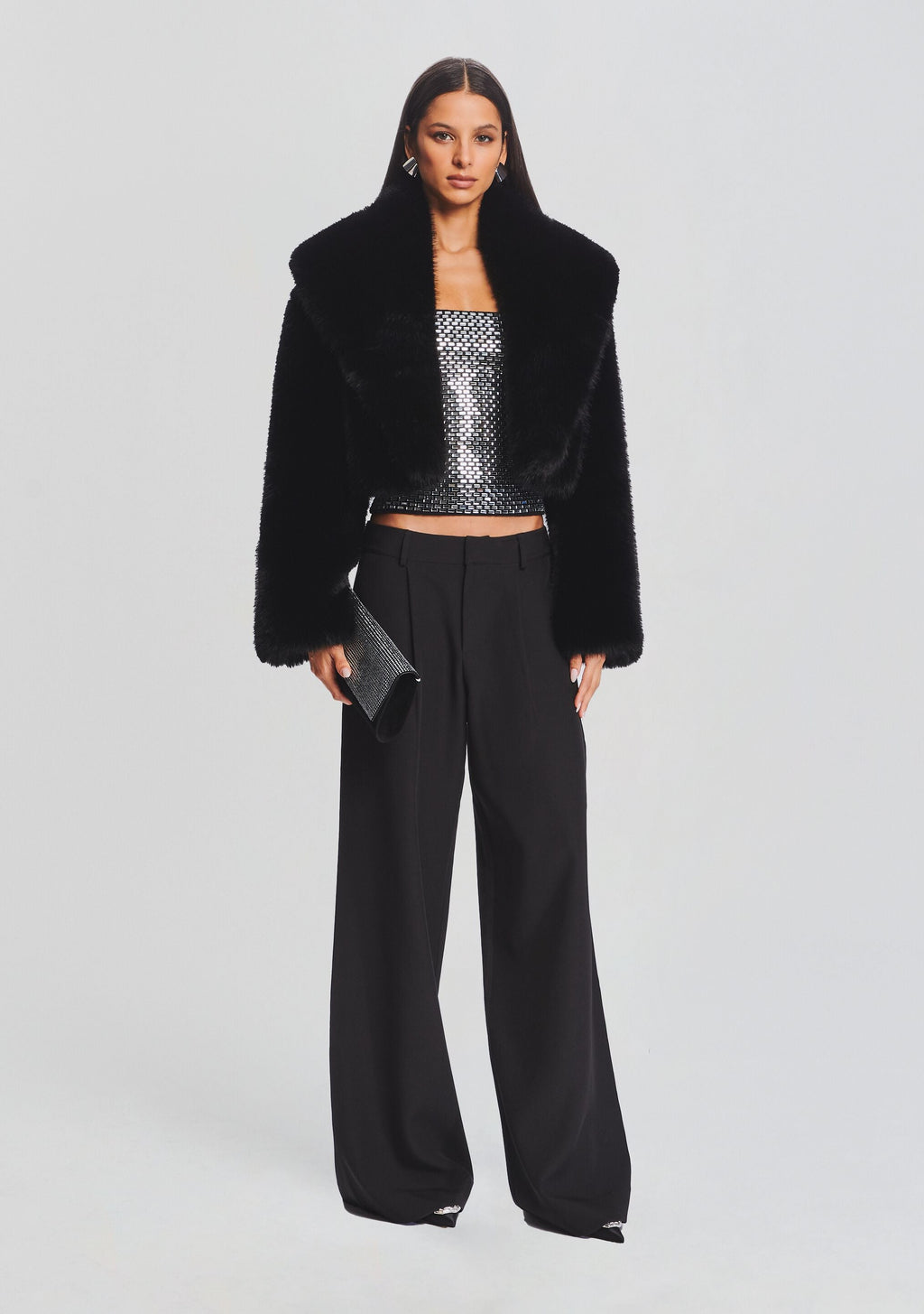 Cadence Coat by retrofête in Black, product image 2