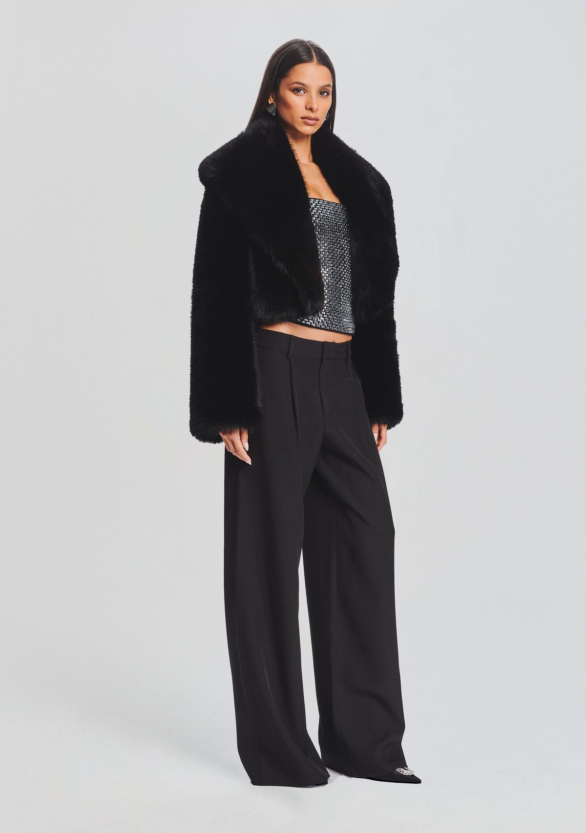 Cadence Coat by retrofête in Black, product image 3