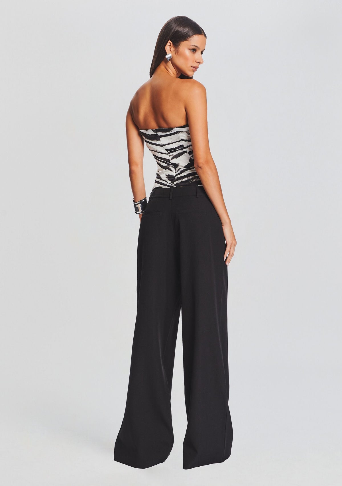 Vitus Bustier by retrofête in Zebra Ink, product image 4