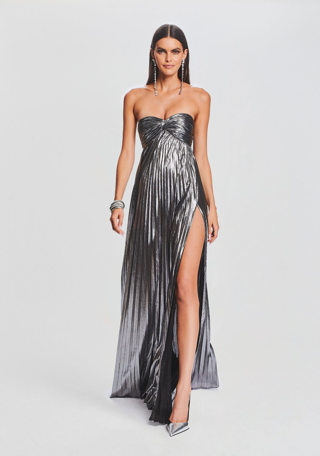 Zoa Dress by retrofête in Gunmetal, product image 5