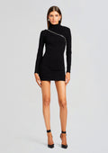 Blondie Denim Dress by SEROYA in Stone Black, product image 1