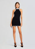 Jade Embellished Knit Dress by retrofête in Black, product image 1