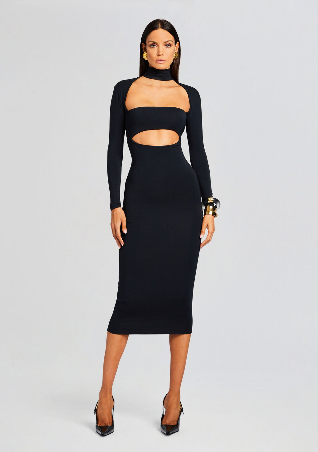 Zeena Dress by SEROYA in Black, product image 5