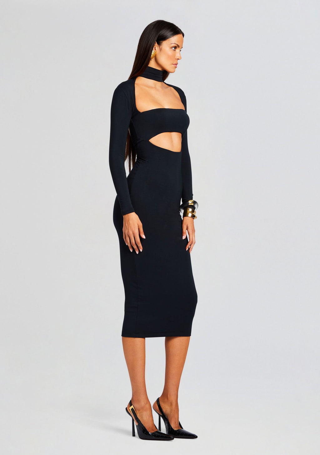 Zeena Dress by SEROYA in Black, product image 3