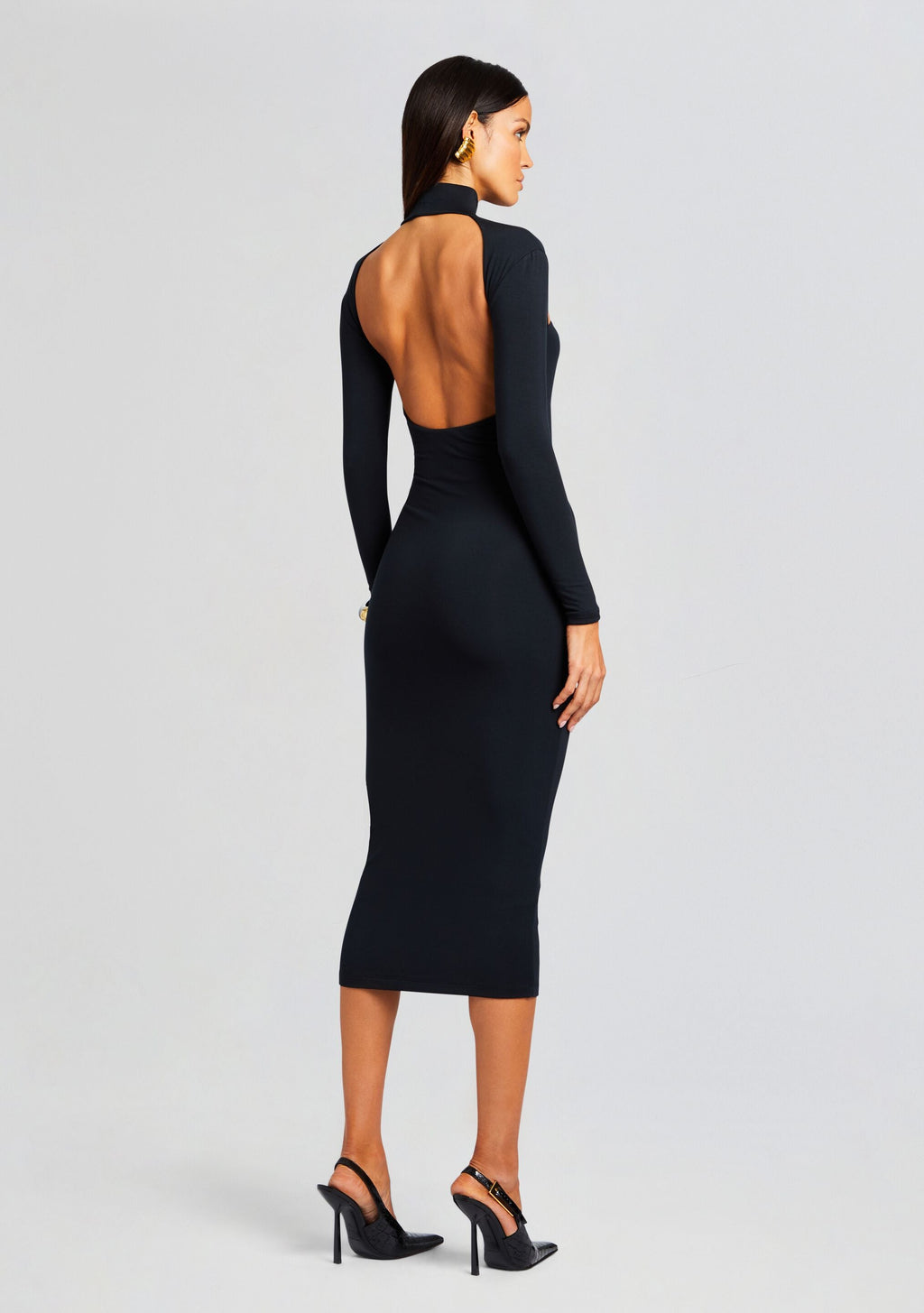Zeena Dress by SEROYA in Black, product image 4