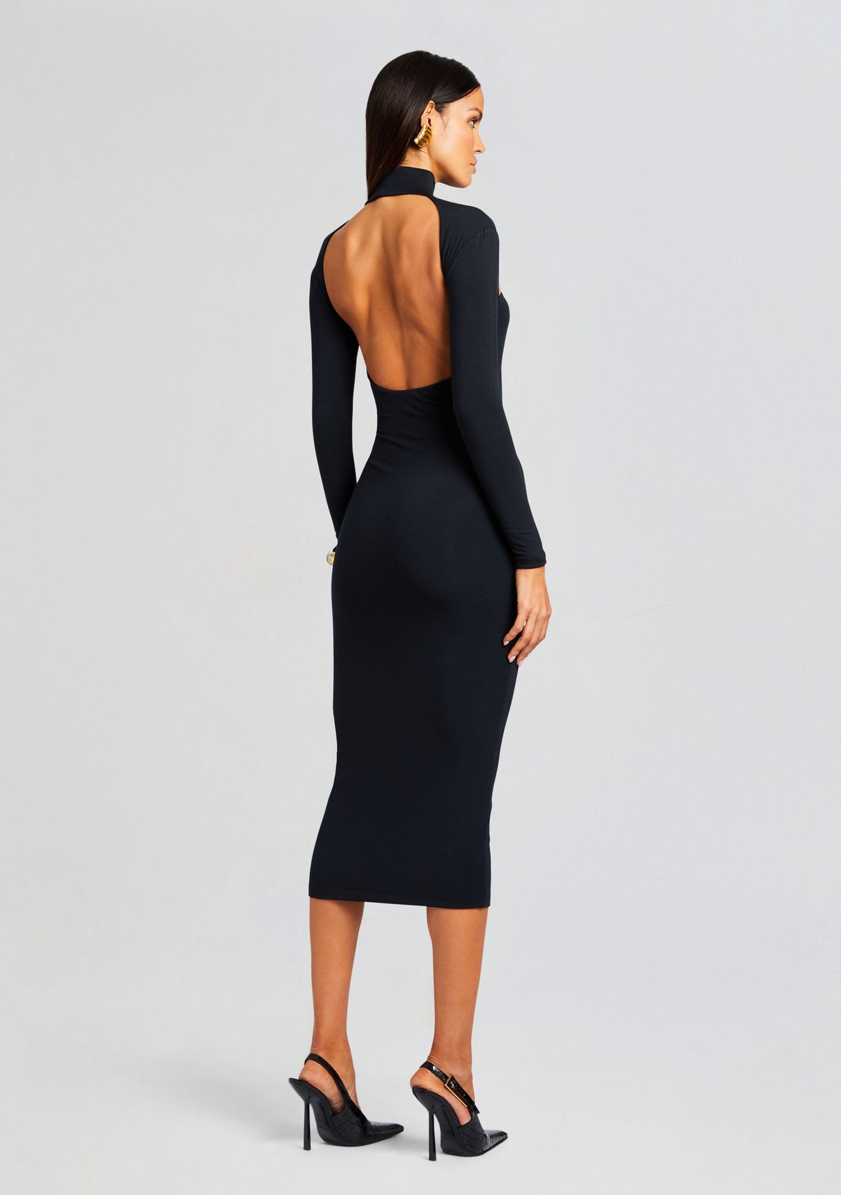 Zeena Dress by SEROYA in Black, product image 4