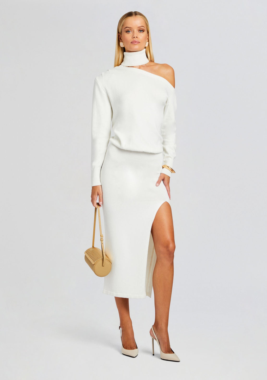 Charlotte Dress by SEROYA in White, product image 5