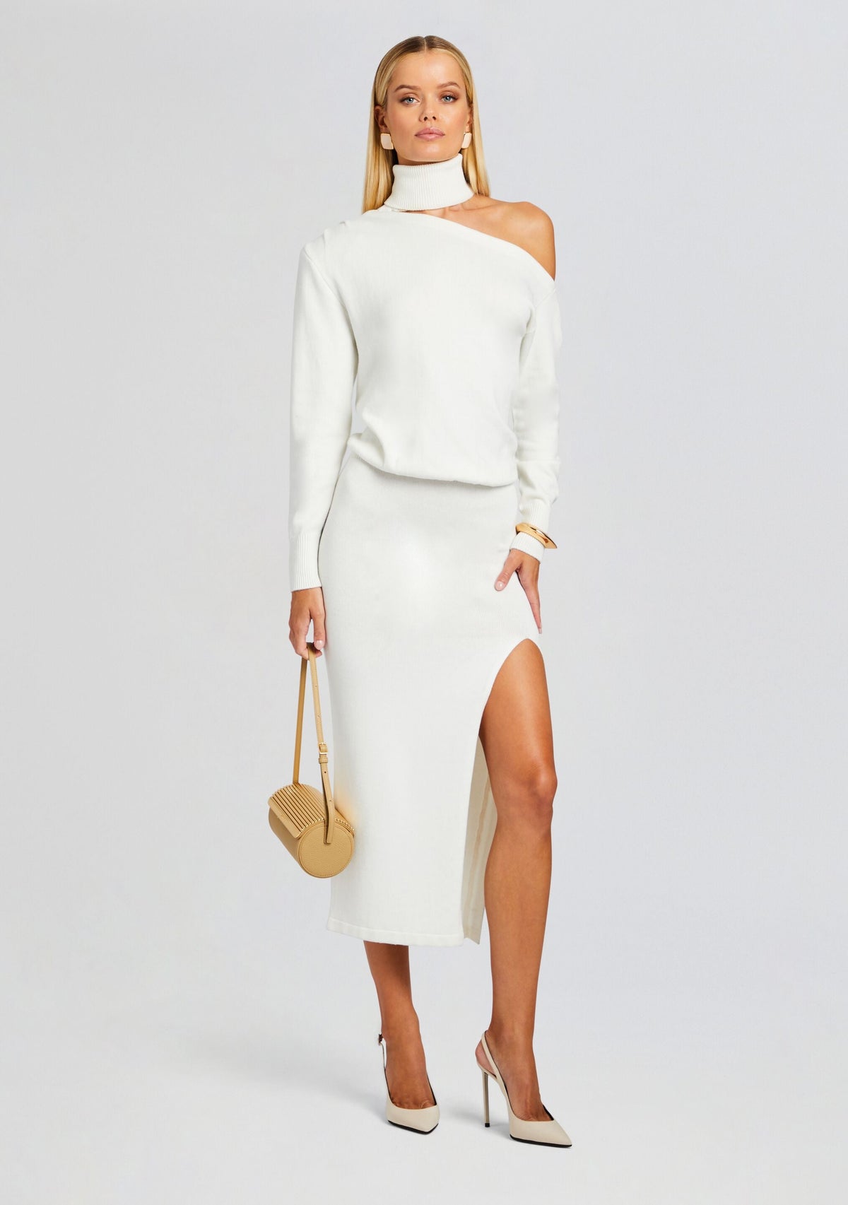 Charlotte Dress by SEROYA in White, product image 5