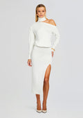 Charlotte Dress by SEROYA in White, product image 1