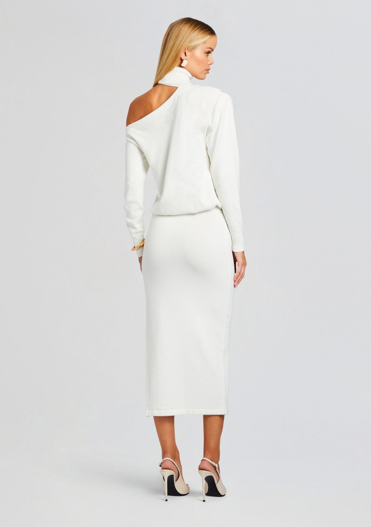 Charlotte Dress by SEROYA in White, product image 4
