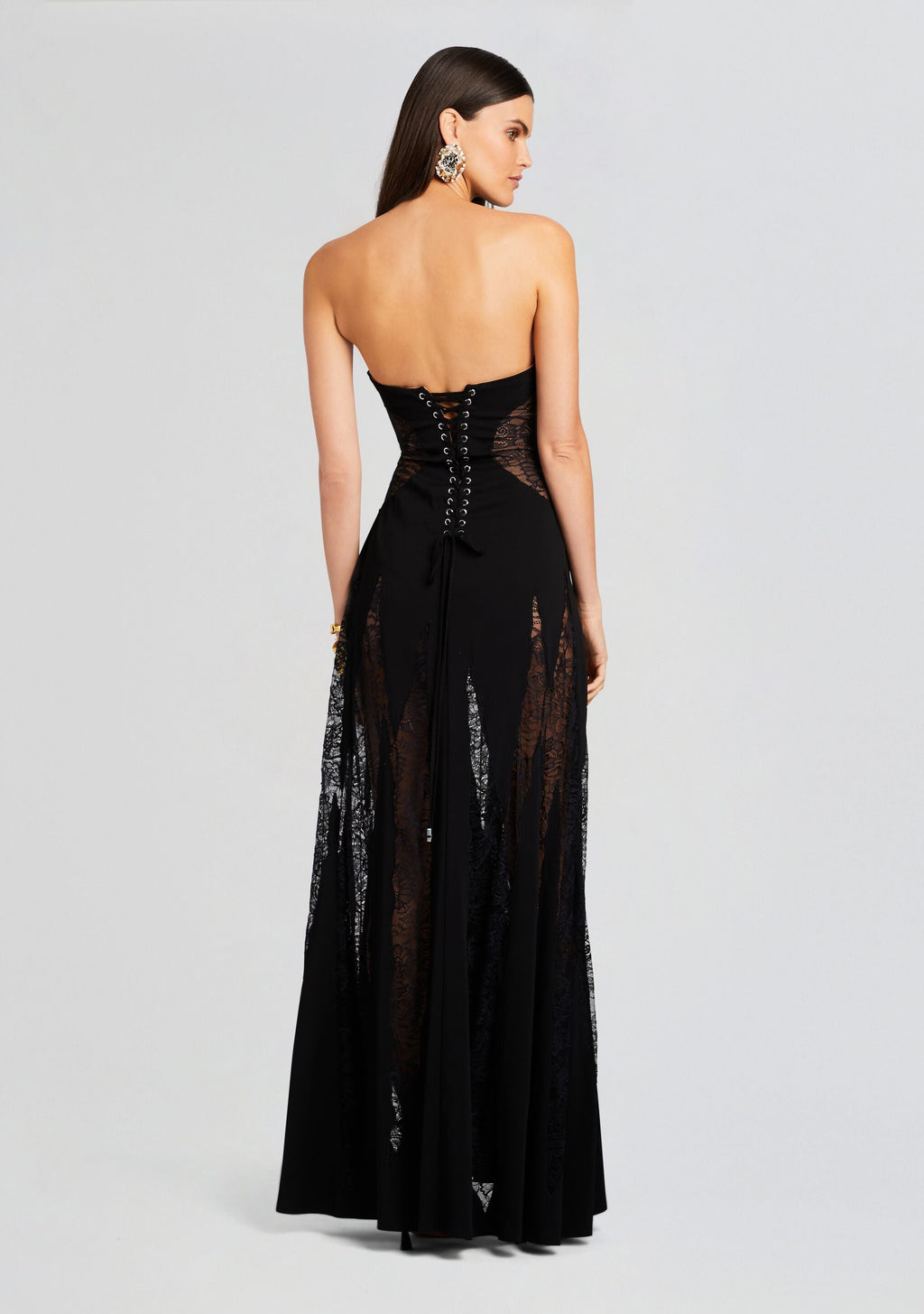 Evangeline Dress by retrofête in Black, product image 4