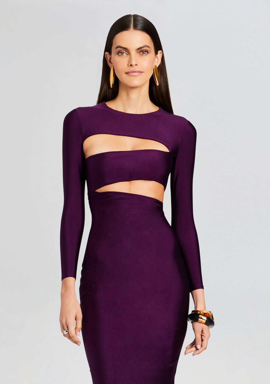 Kepla Dress by SEROYA in Eggplant, product image 2