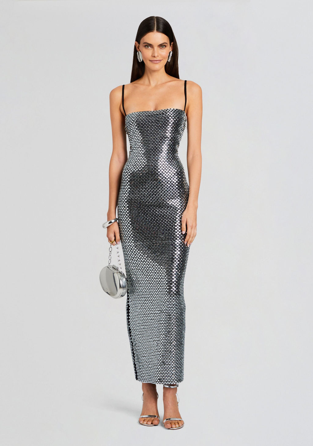 Kyree Knit Dress by retrofête in Black, product image 1