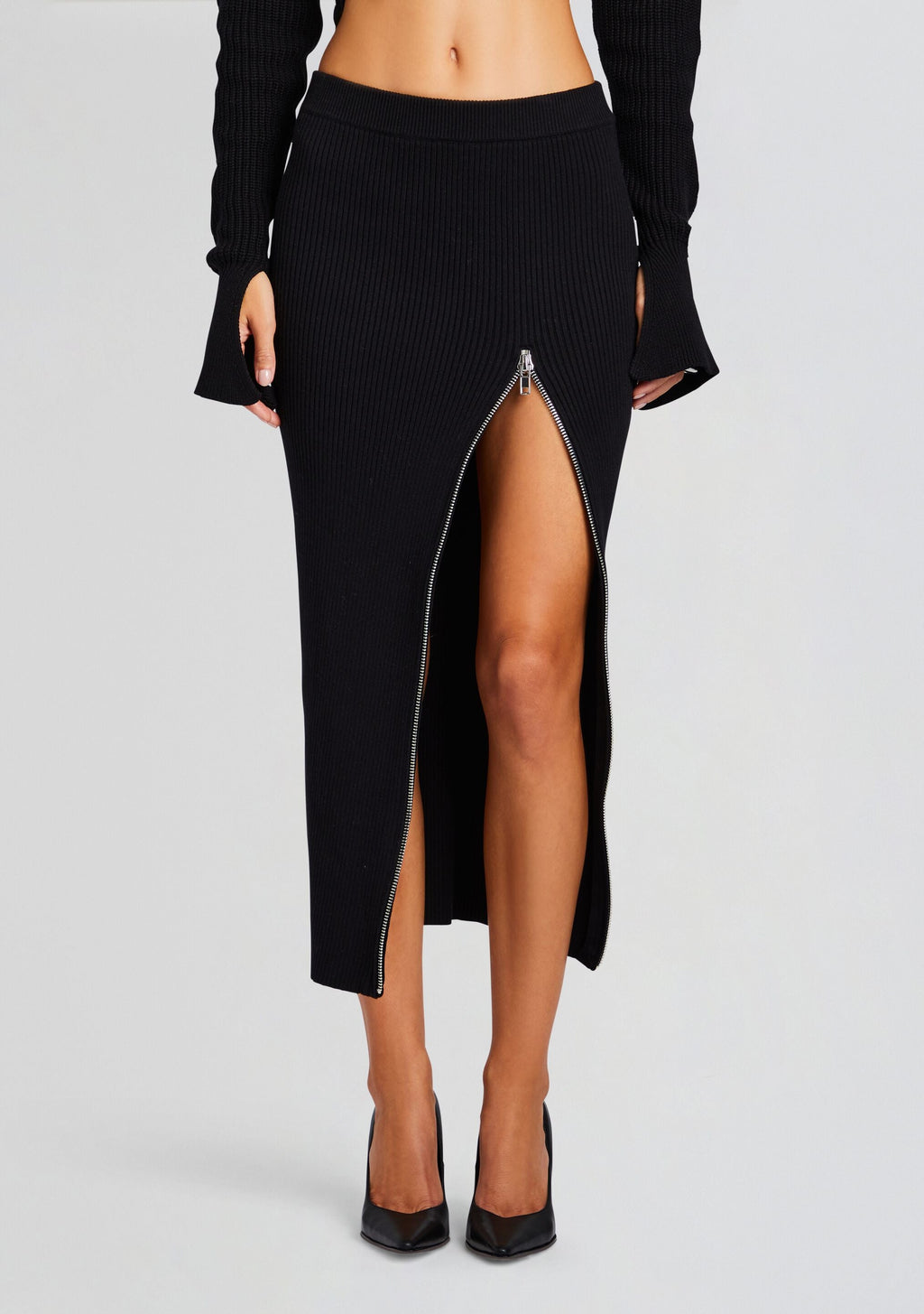 Nicolette Skirt by SEROYA in Black, product image 1