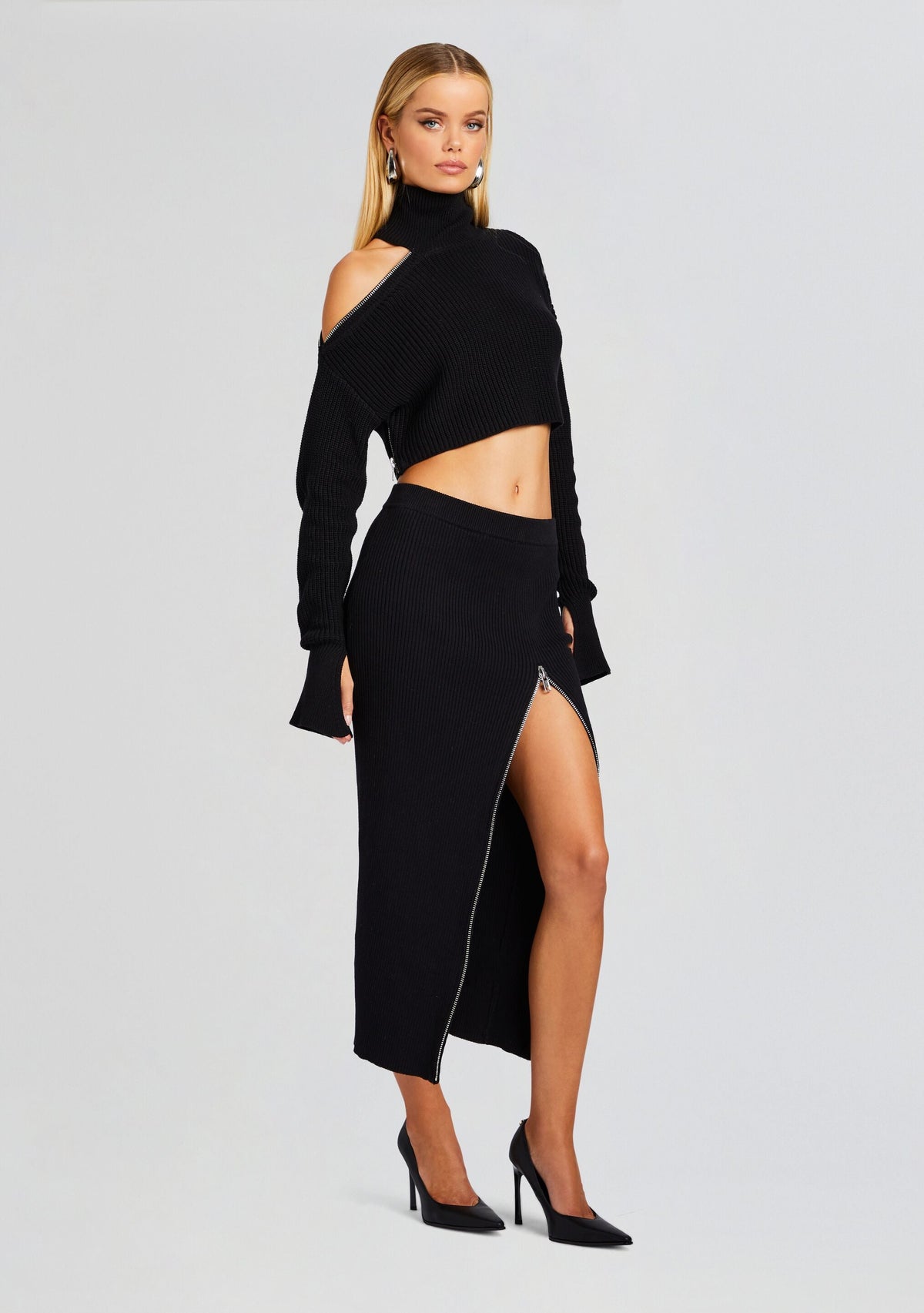 Nicolette Skirt by SEROYA in Black, product image 3