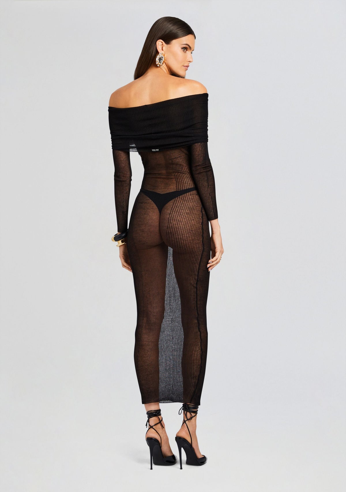 Tondra Dress by SEROYA in Black, product image 4