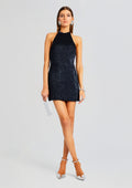 Alexis Sequin Dress by retrofête in Oil Black, product image 1