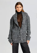 Cliff Robe by SEROYA in Charcoal, product image 1