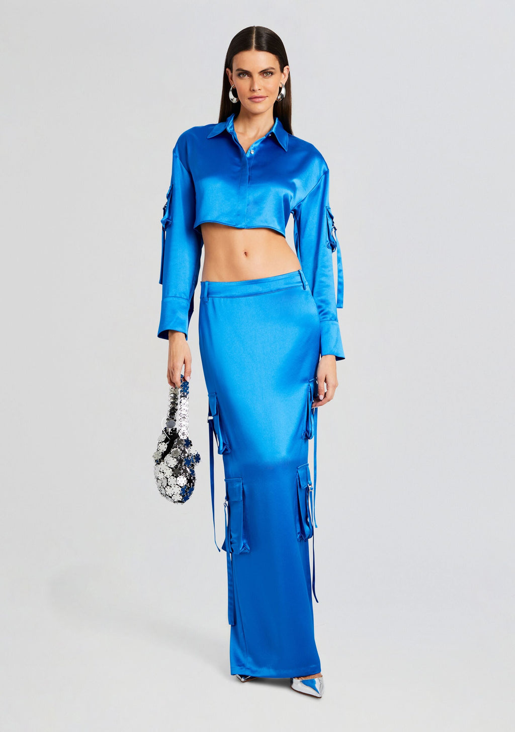 Gaia Cargo Top by retrofête in Tropical Blue, product image 2
