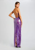 Lucia Sequin Lace Dress by retrofête in Amethyst, product image 1