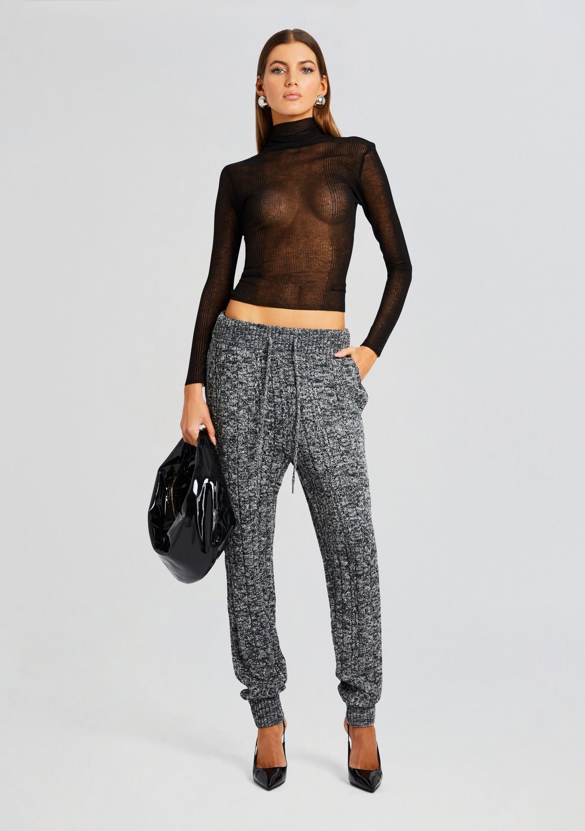 Lynx Jogger by SEROYA in Charcoal, product image 5