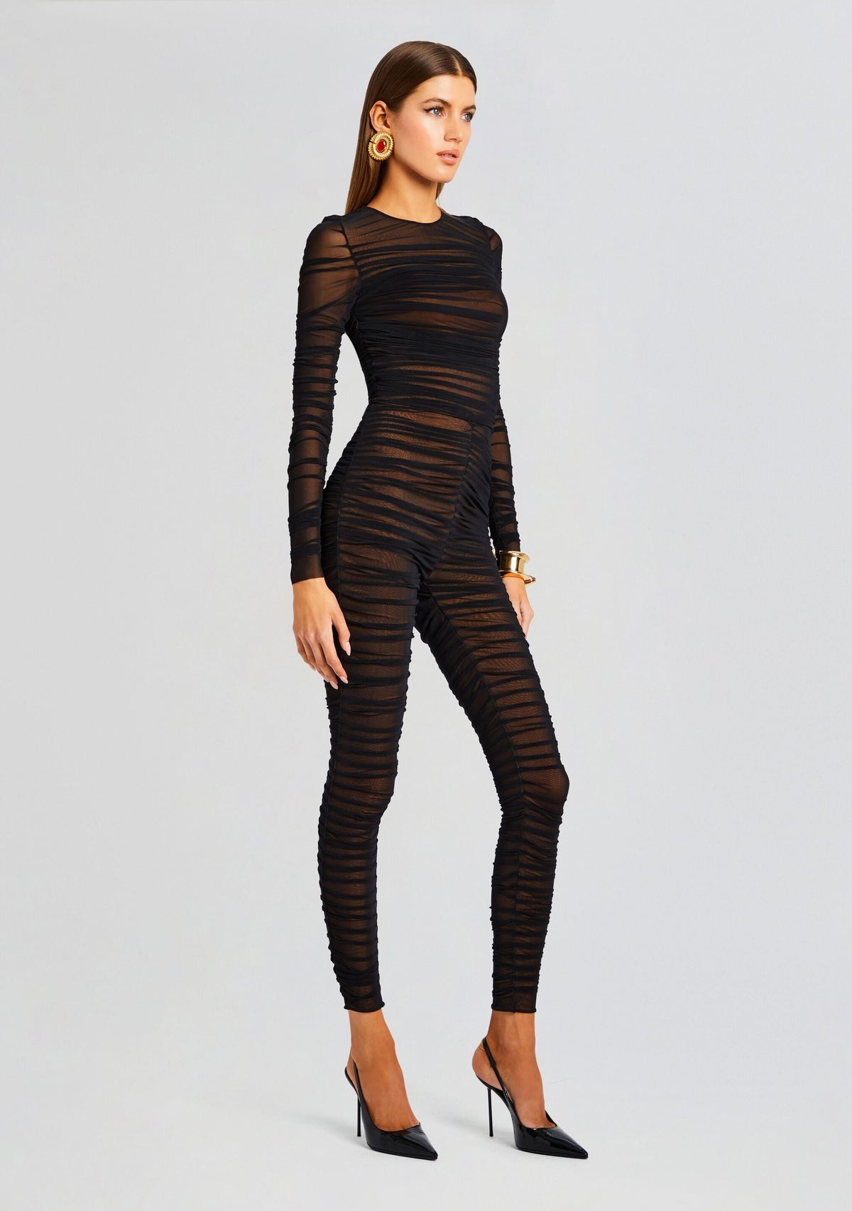 Virgo Catsuit by SEROYA in Black, product image 3