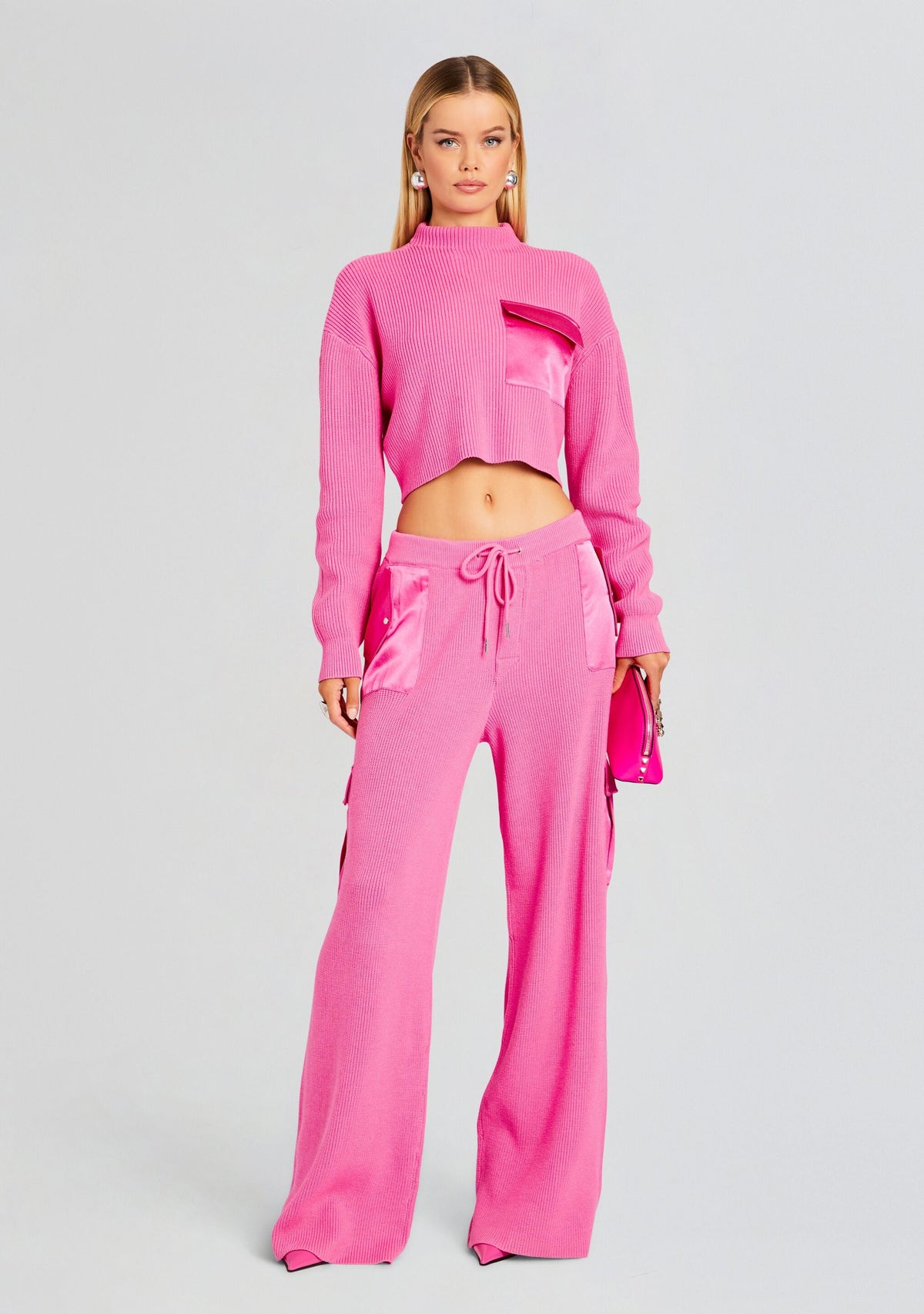 Donna Sweater by SEROYA in Malibu Pink, product image 5