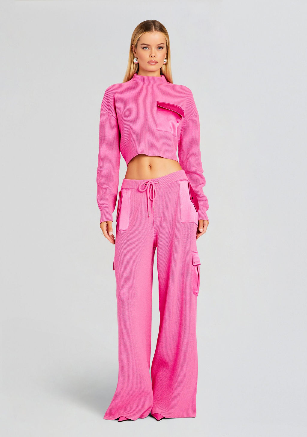 Donna Sweater by SEROYA in Malibu Pink, product image 2