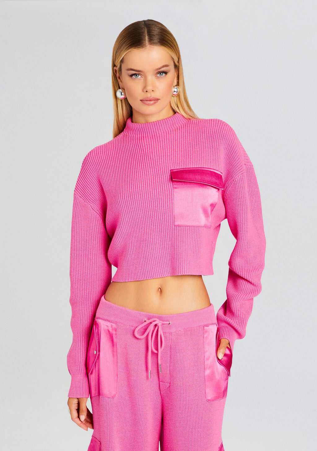 Donna Sweater by SEROYA in Malibu Pink, product image 1