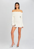 Everleigh Dress by SEROYA in Winter White, product image 1