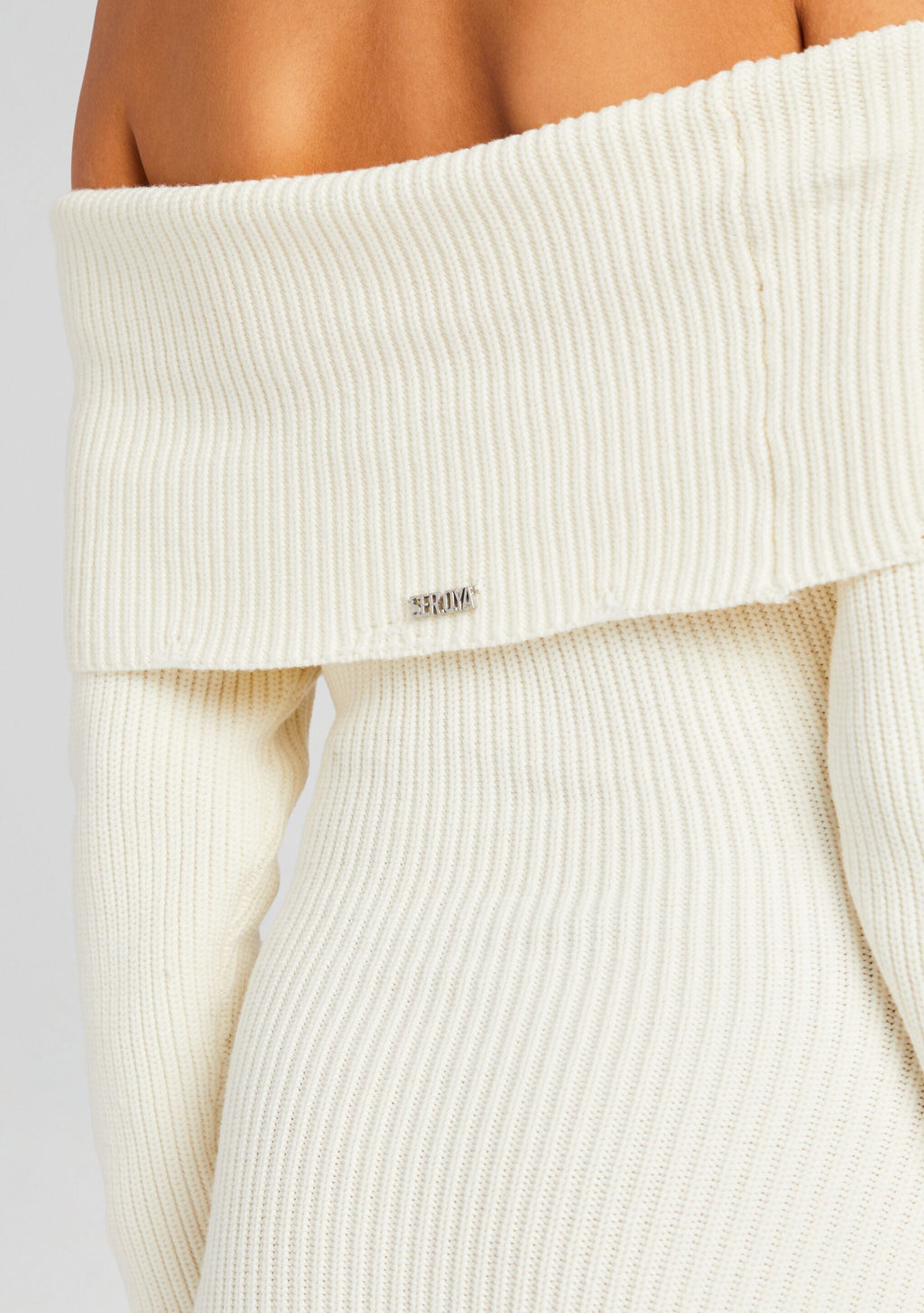 Everleigh Dress by SEROYA in Winter White, product image 2