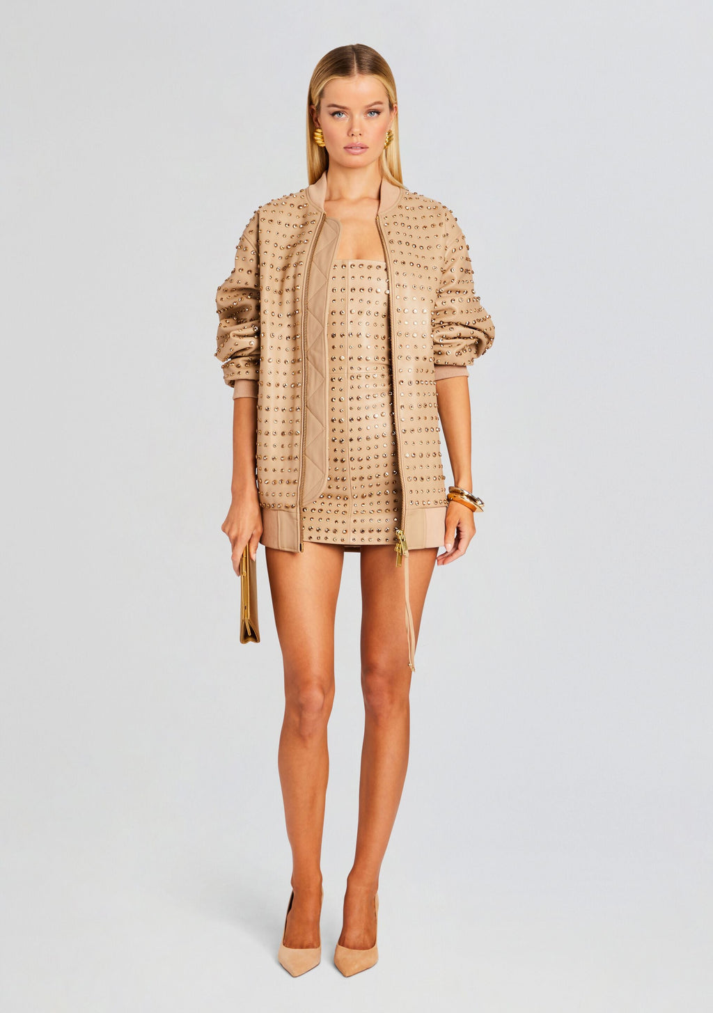Gianna Jacket by retrofête in Nude, product image 5