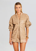 Gianna Jacket by retrofête in Nude, product image 1