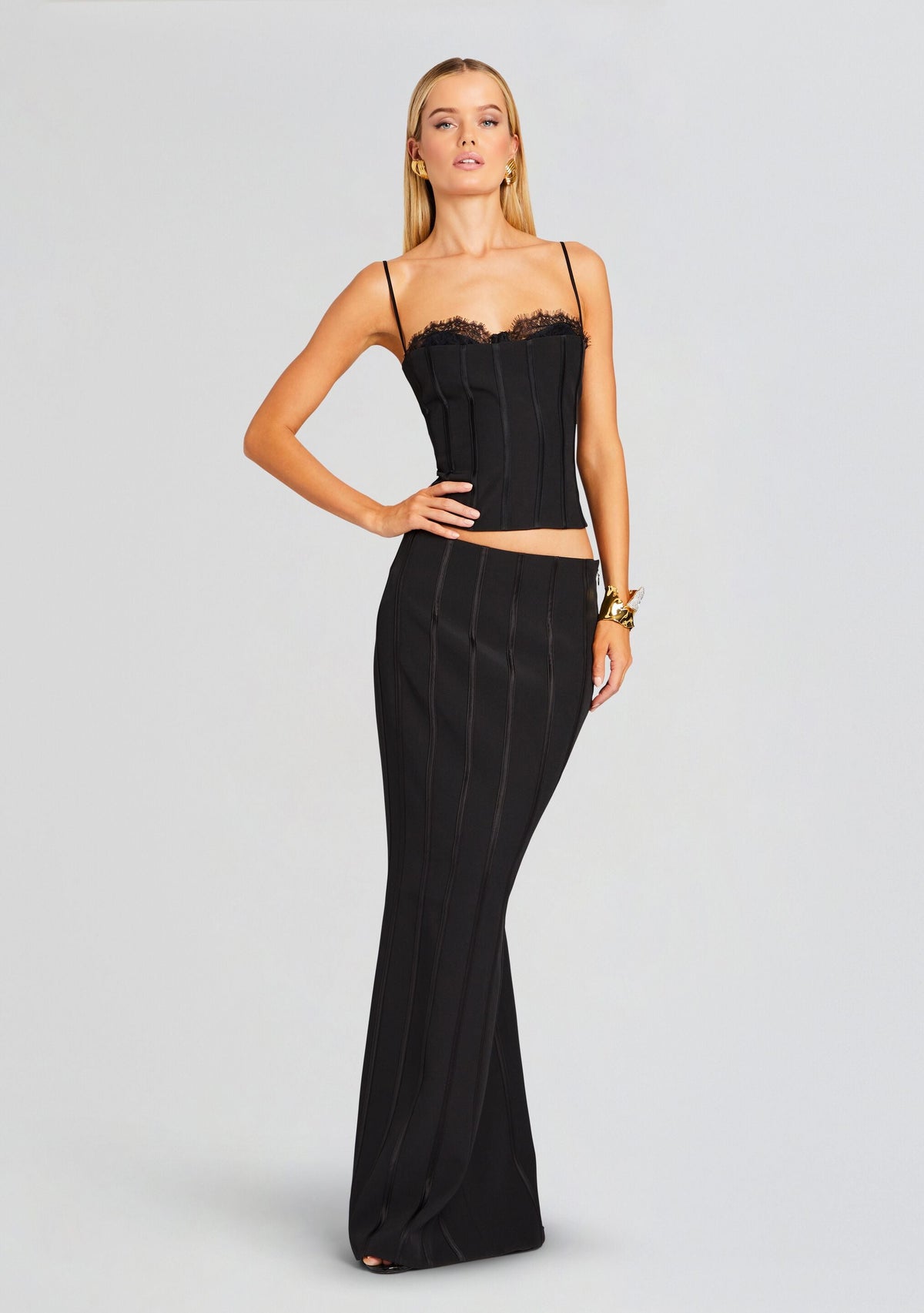 Briar Skirt by retrofête in Black, product image 5