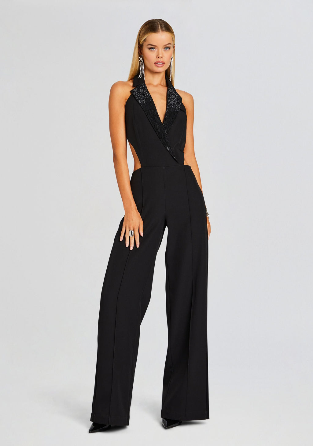 Everlee Jumpsuit by retrofête in Black, product image 5