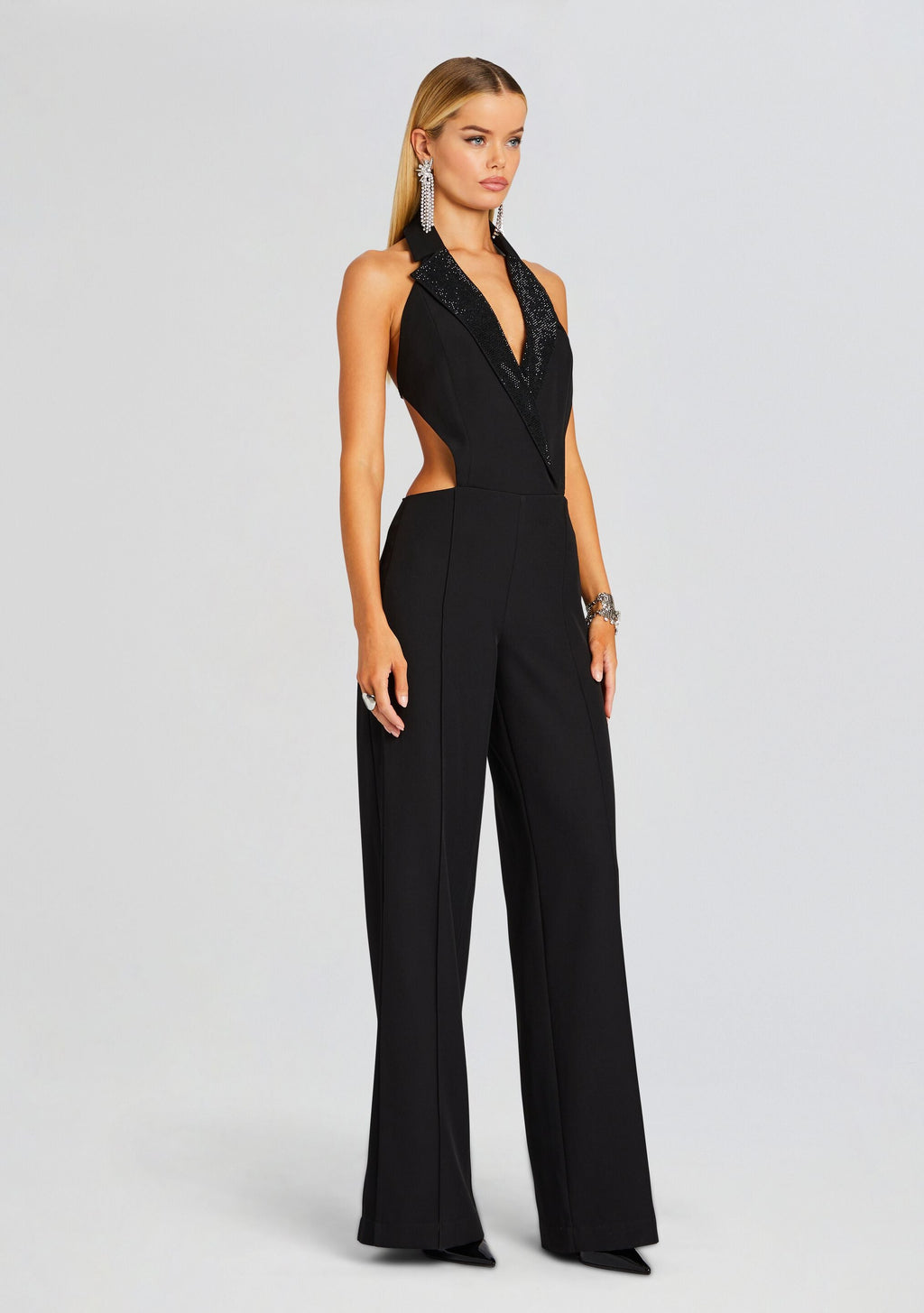 Everlee Jumpsuit by retrofête in Black, product image 3