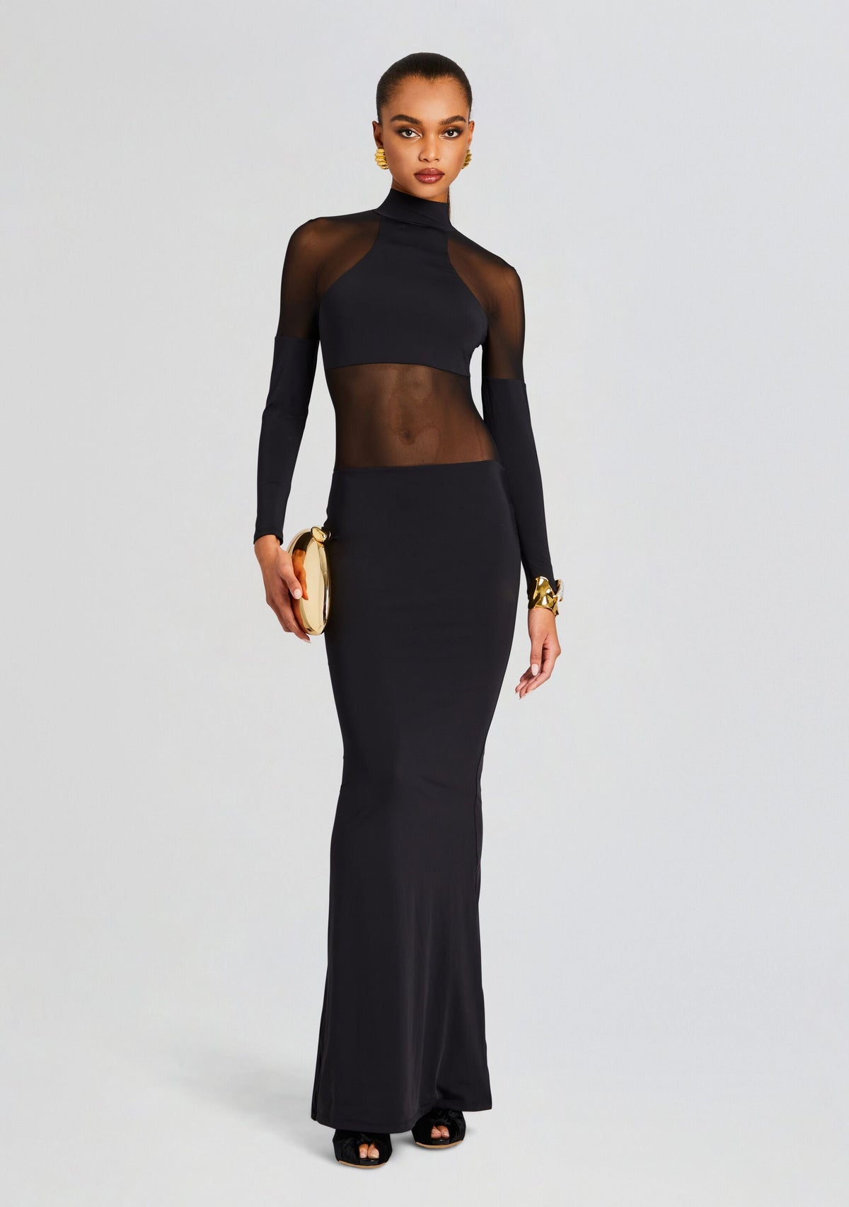 Kaya Dress by SEROYA in Black, product image 1