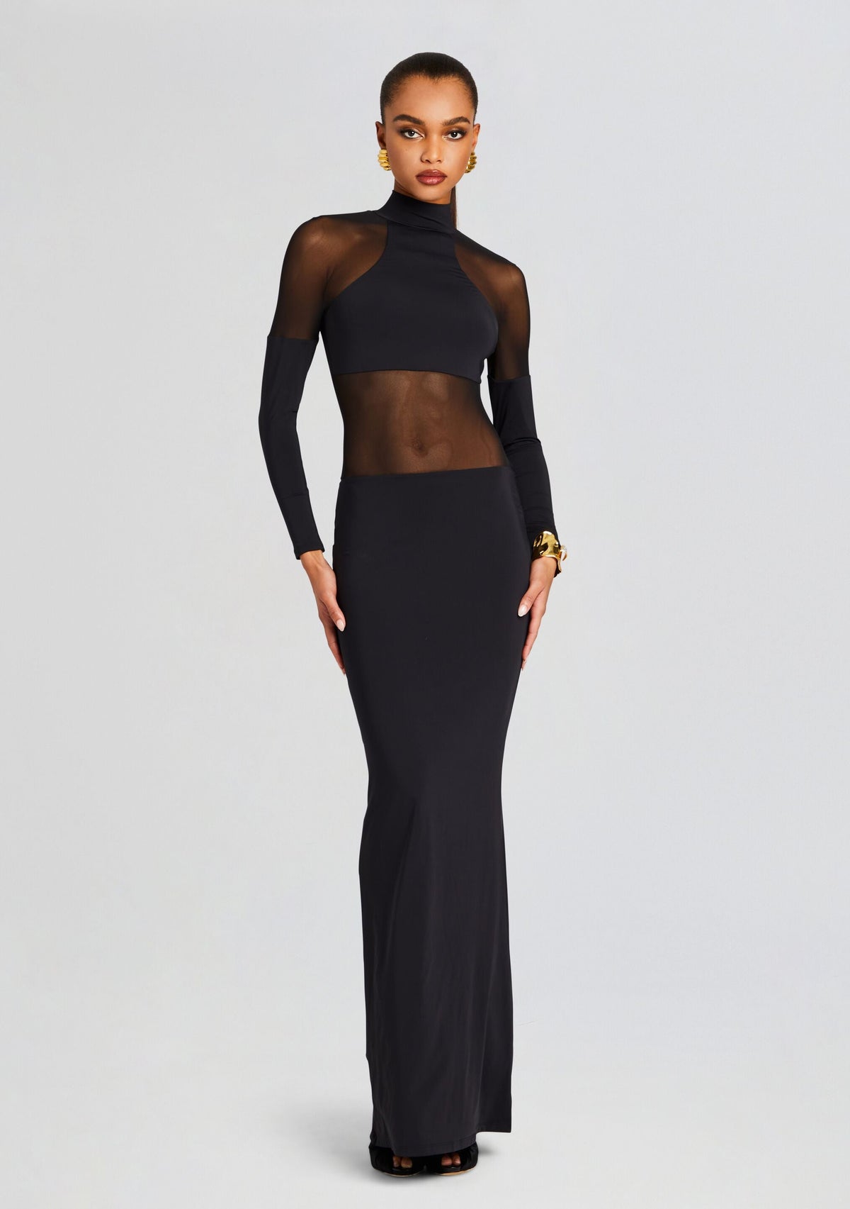 Kaya Dress by SEROYA in Black, product image 2