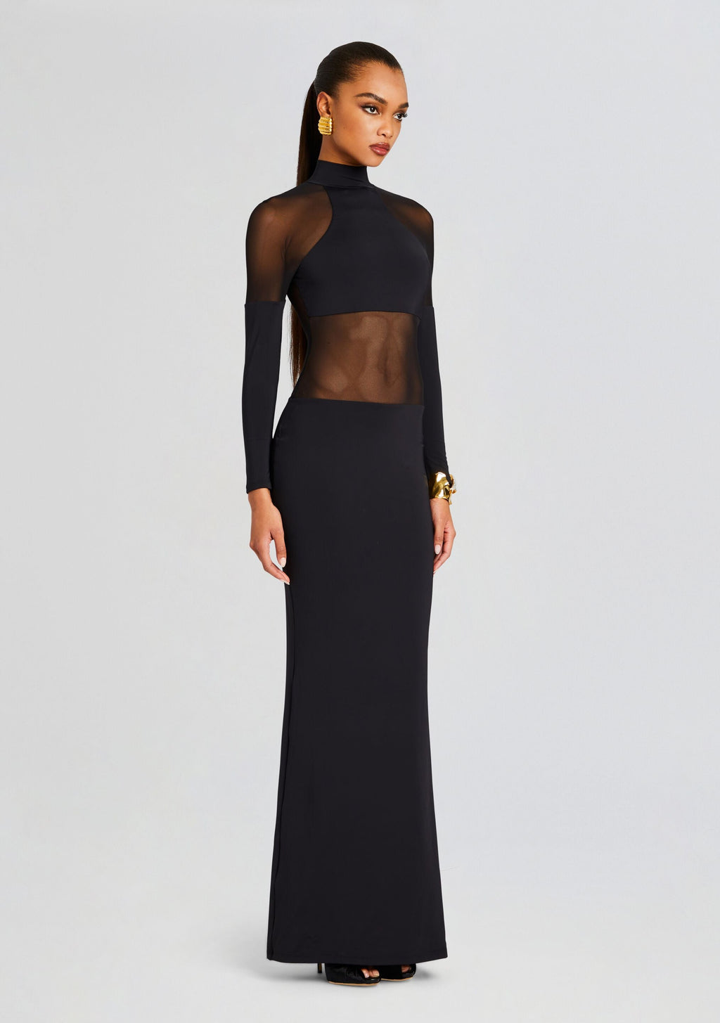 Kaya Dress by SEROYA in Black, product image 4