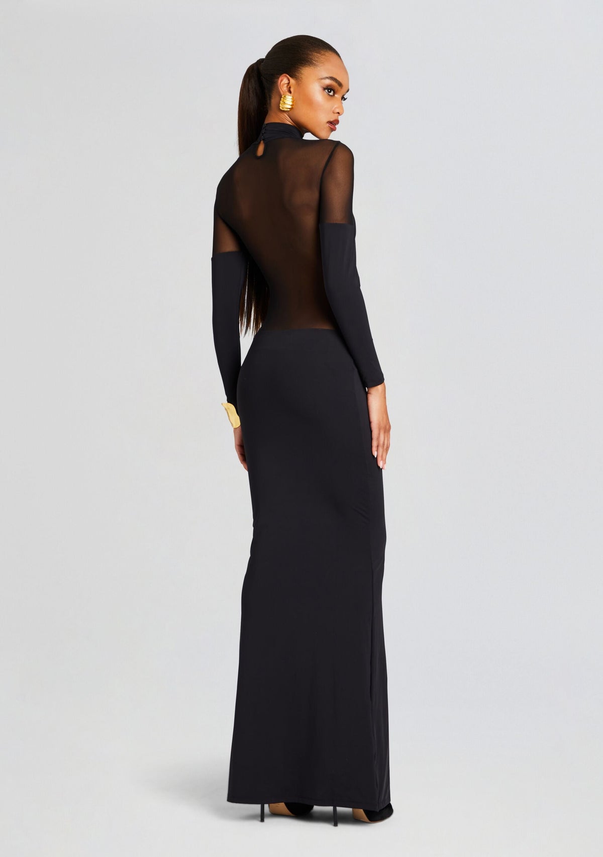Kaya Dress by SEROYA in Black, product image 5