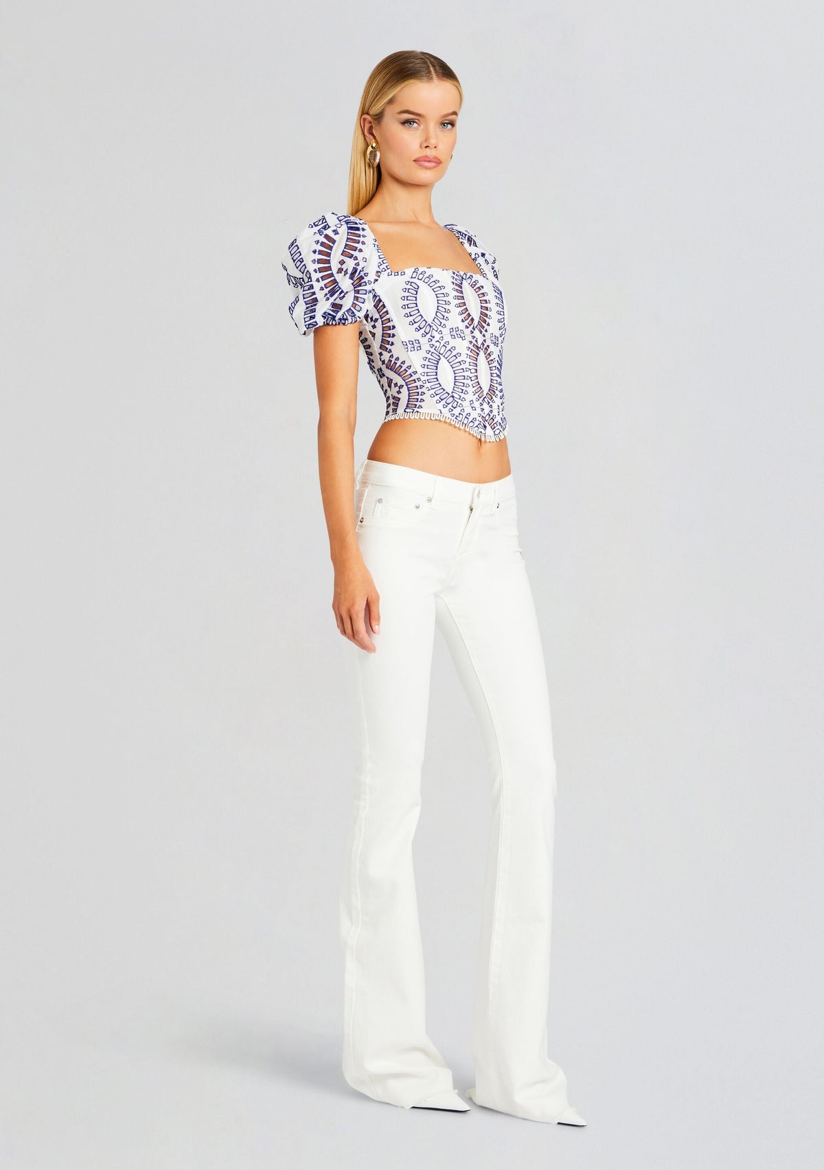 Nivak Top by Charo Ruiz in Klein Blue, product image 3