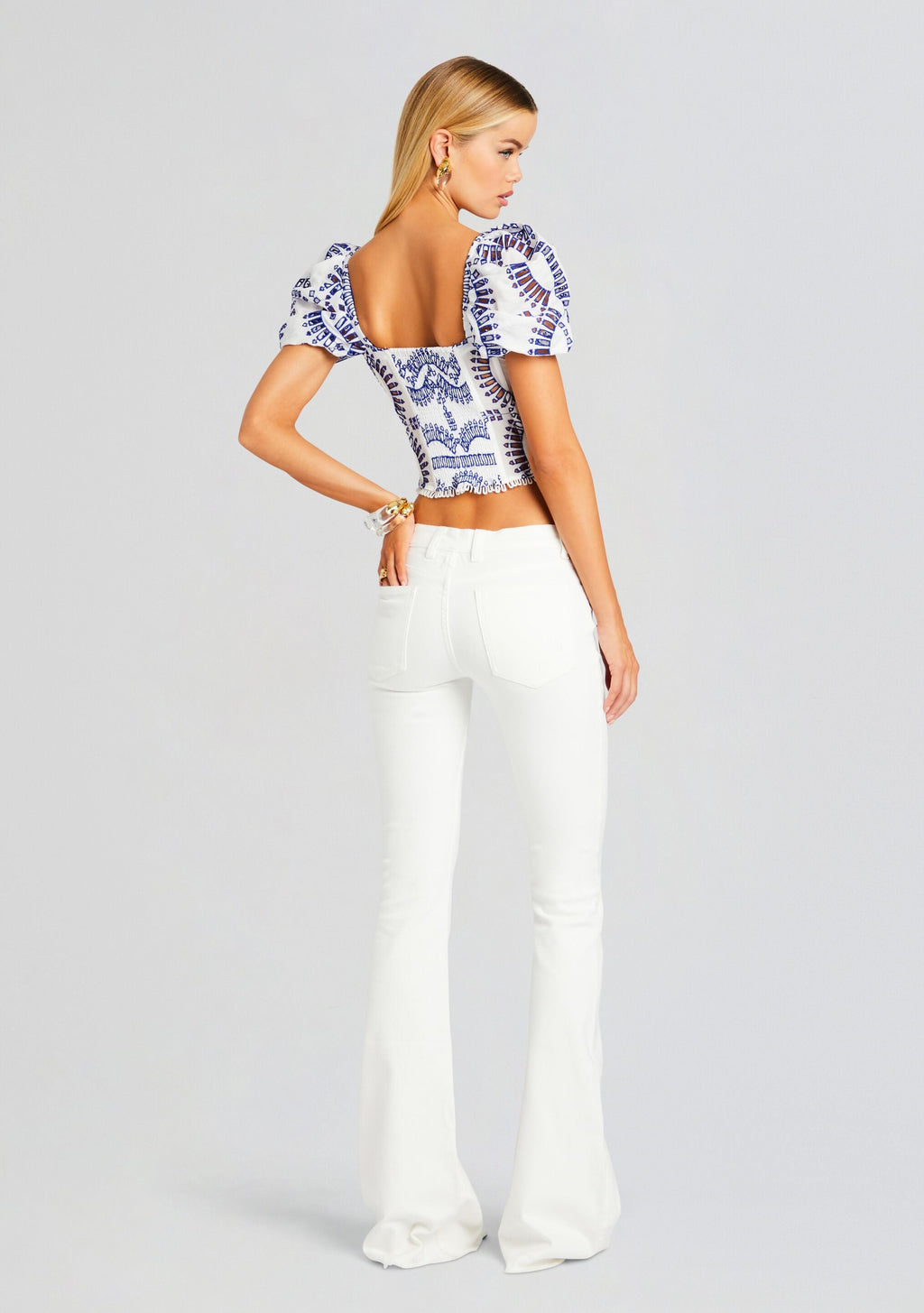 Nivak Top by Charo Ruiz in Klein Blue, product image 4