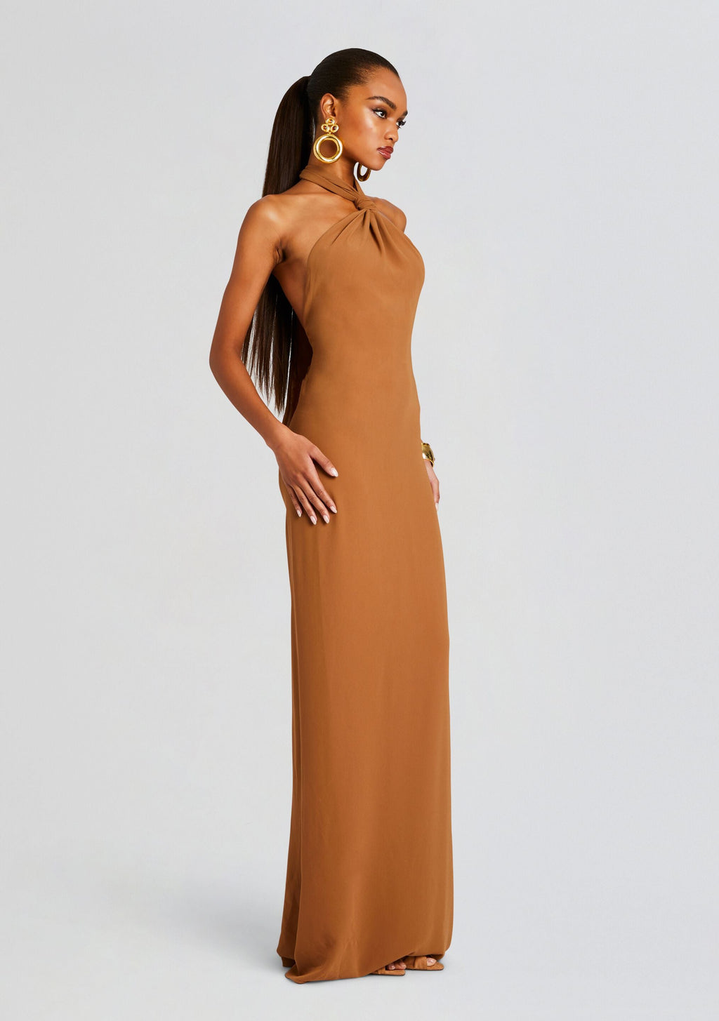Rocco Dress by Bananhot in Tobacco, product image 3